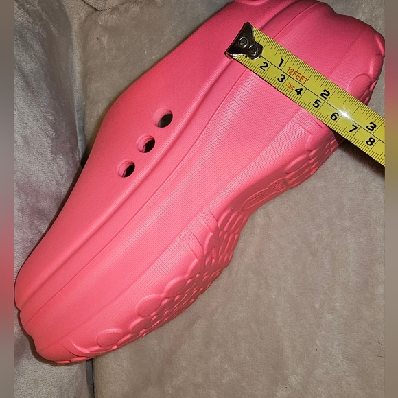 ADIDAS Pink Adifom Stan Smith Mule Shoes Size 5 - Picture 10 of 11